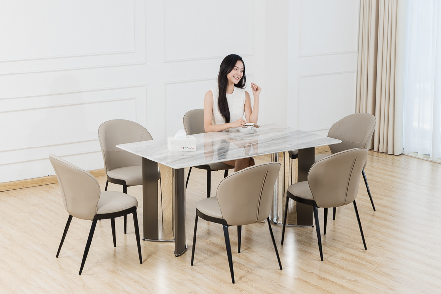Bàn ăn mã T6085 - Vừa vặn mọi góc nhìn