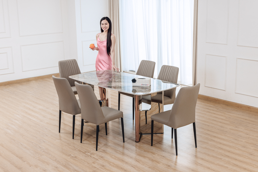 Bàn ghế ăn nhập khẩu mã 158