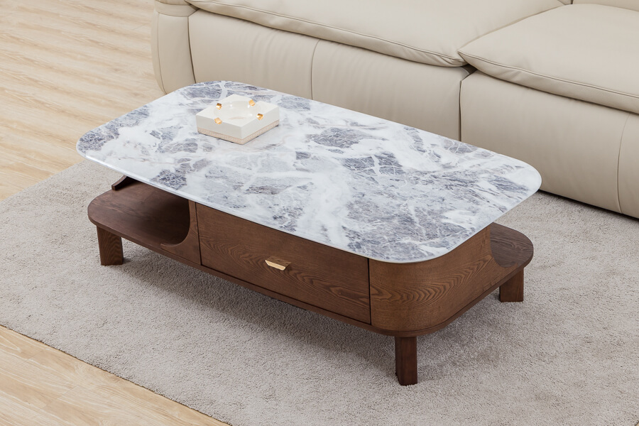 Bàn trà mặt đá mã 1013 - hoàn toàn mới lạ