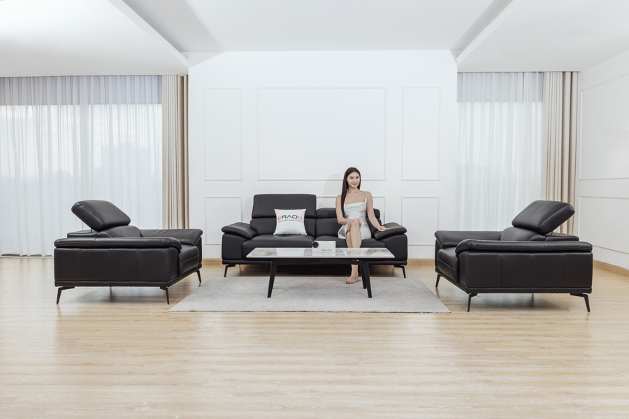 Bộ sofa da thật mã 2185-V4