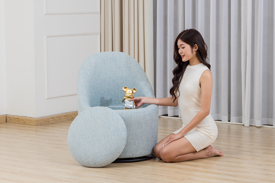 Ghế thư giãn vải nhập khẩu mã DV066