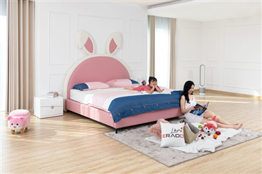 Giường ngủ thỏ hồng mã AT10