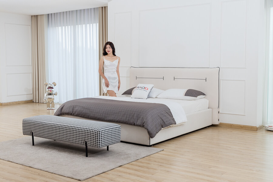 Giường vải mã DV25 - Thiết kế sang trọng