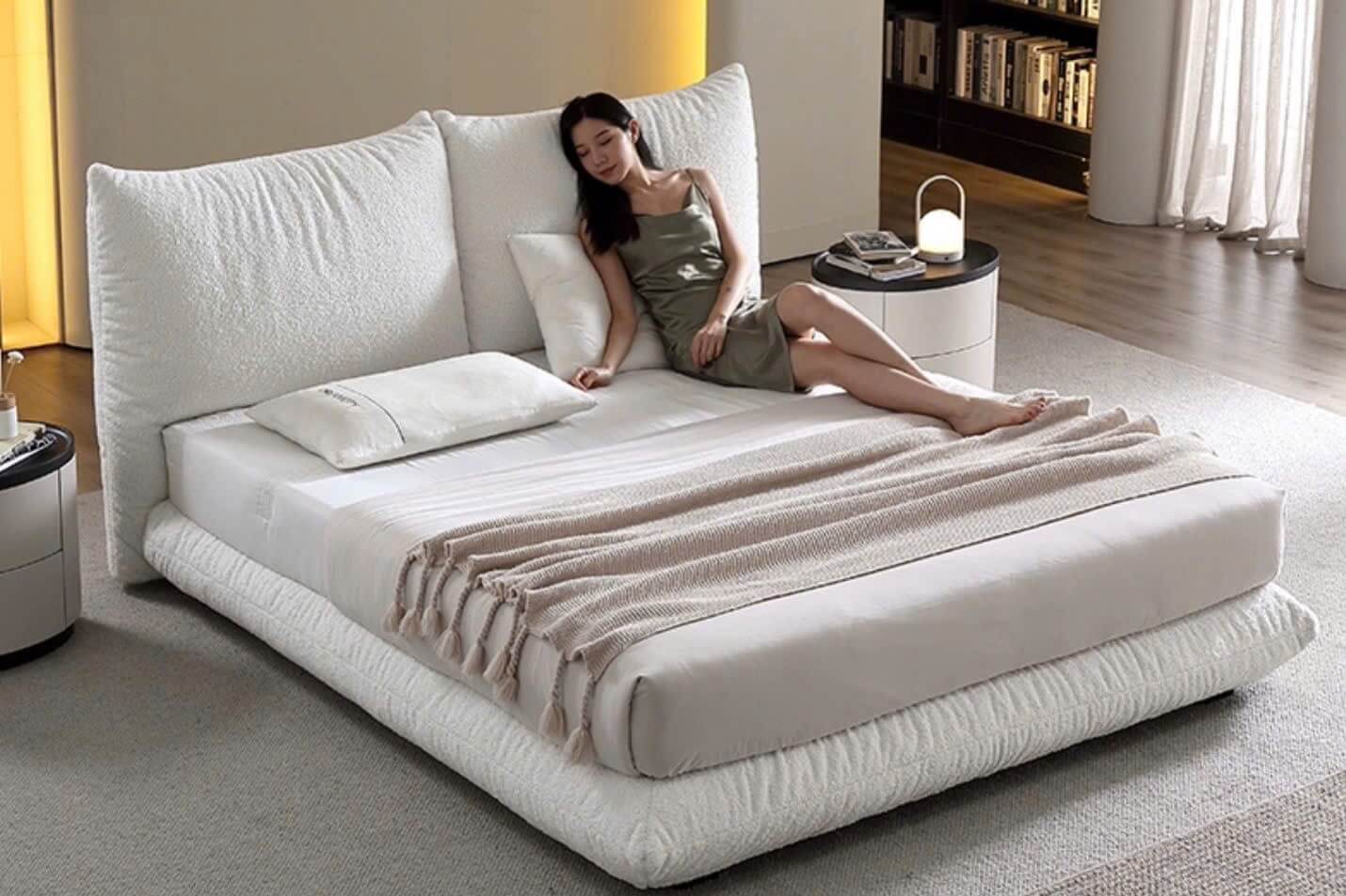 Giường vải nhập khẩu mã S25