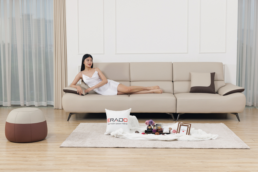 Sofa AM22 cân bằng tinh tế 2 màu nguyên bản