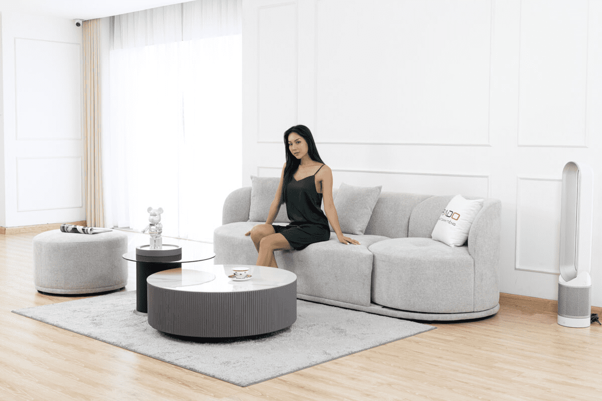 Sofa vải hạng sang mã NV36